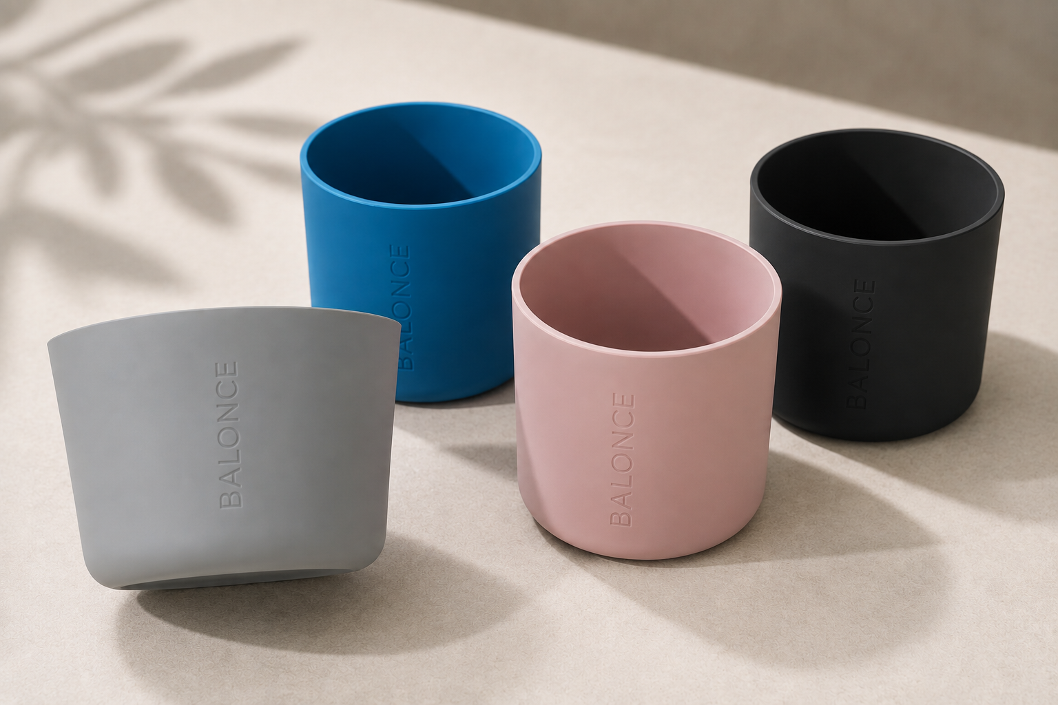 HALO silicone base in four BALONCE colors