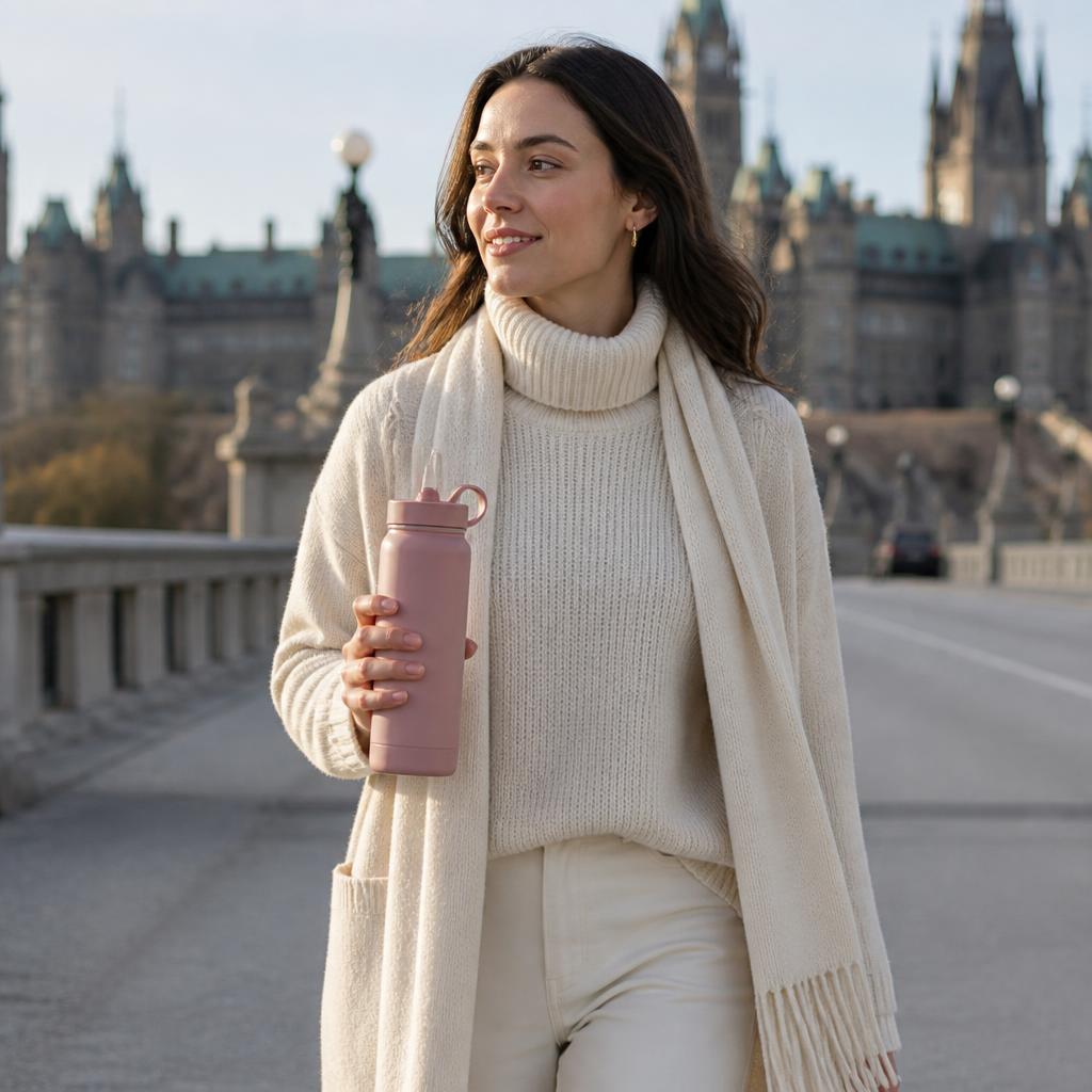 BALONCE CADENCE bottles in a premium movement moment with yoga mat and blocks